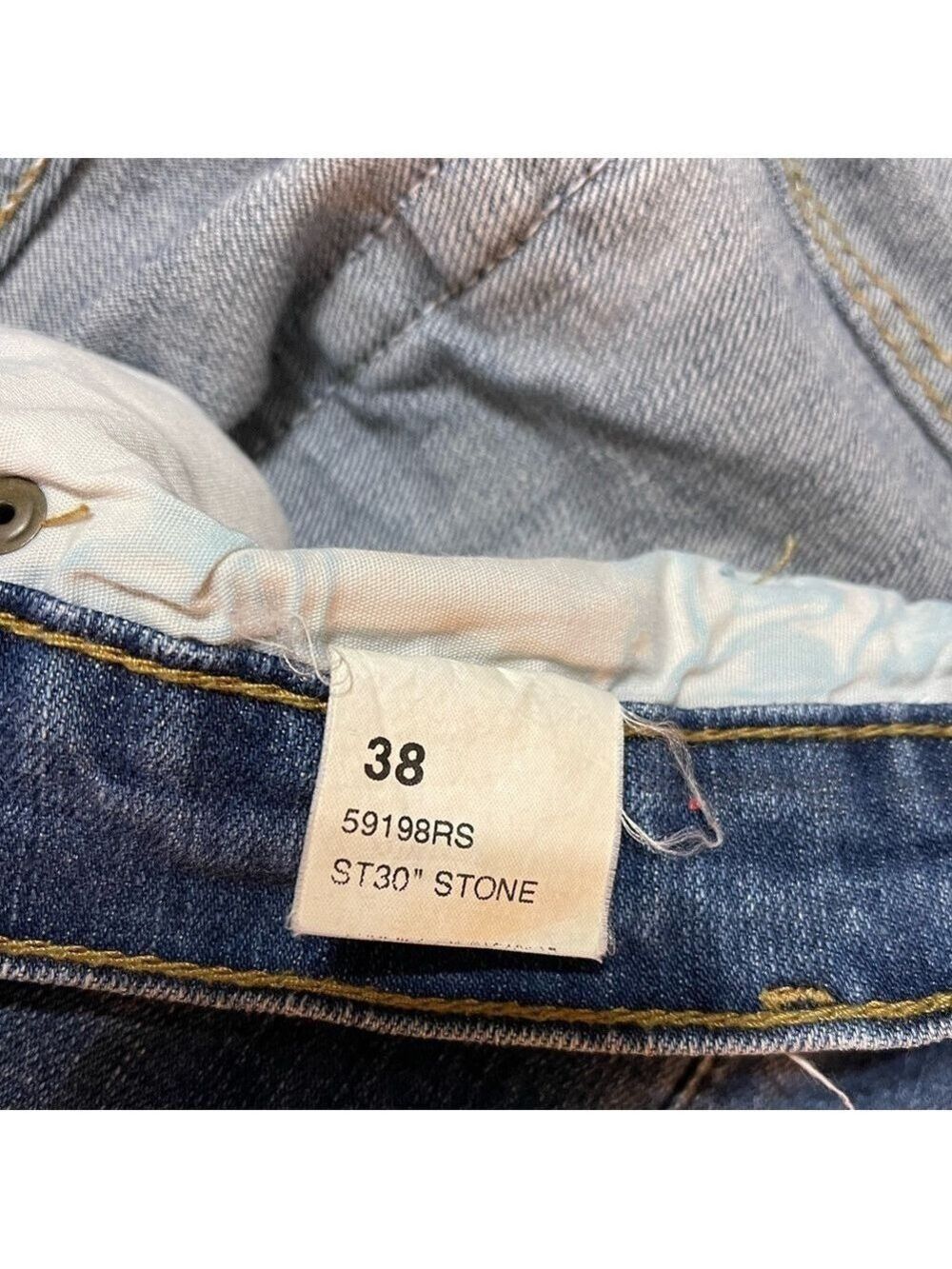 Grand River Medium Stone Stretch Traditional Straight Cut
Jeans 38/30 - Picture 5 of 7